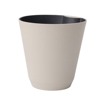 11 In. Beige Resin Self-Watering Planter