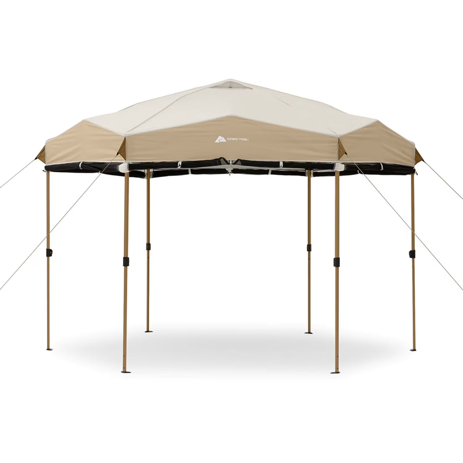 12' X 10' Glamping Hexagon Lighted Canopy